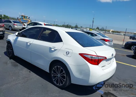 2014 Toyota Corolla Le из США, поврежденный, VIN 2T1BURHE6EC128192